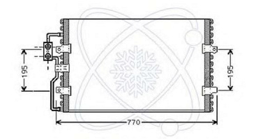 ELECTRO AUTO 30c0033 -  Конденсатор, кондиционер